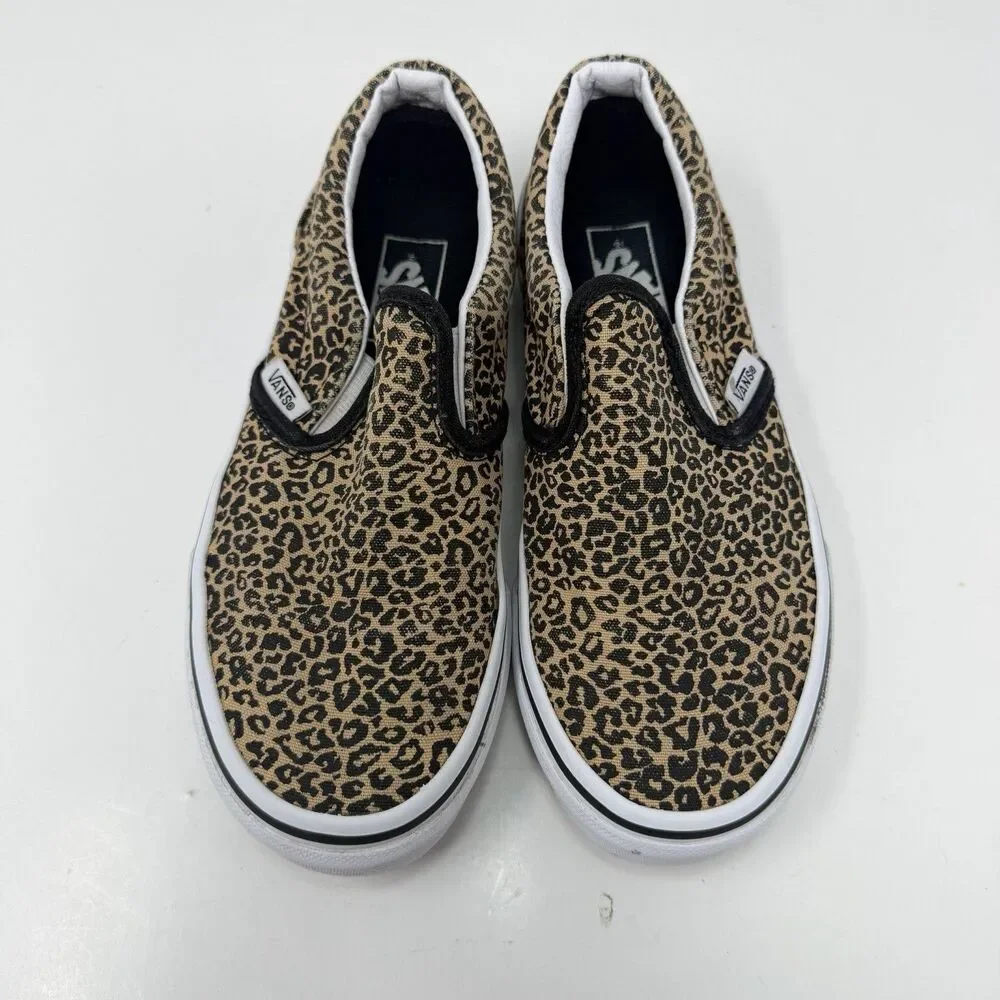 Vans Slip-On Leopard Print Shoes 4001149359 Kids Size 1.5